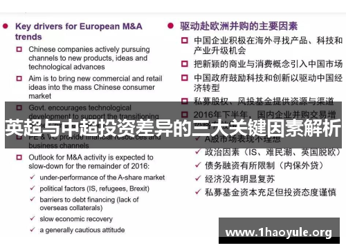 英超与中超投资差异的三大关键因素解析